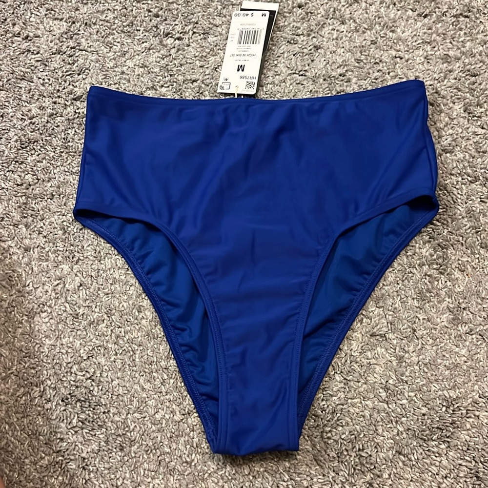 NWT adidas high rise bikini bottoms